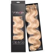 Poze Hairextensions Poze Clip & Go Standard Wavy 55cm 12NA/10B Su
