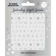 Le Mini Macaron Nail Art Stickers Saturday Night Soirée