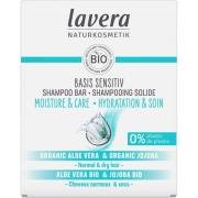 Lavera Basis Sensitiv Moisture & Care shampoo bar 50 ml