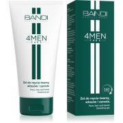 Bandi 4MEN Care Face, hair and beard cleansing gel 150 ml