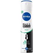 NIVEA Black & White Fresh Spray 150 ml