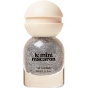 Le Mini Macaron Le Sweet Nail Polish Silver Disco