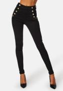 BUBBLEROOM Adina highwaist jeans Black 40