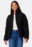 BUBBLEROOM Rahima Drawstring Waist Puffer Jacket Black 38