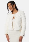 Chiara Forthi Diva Party Faux Fur Offwhite 38