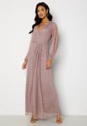 AngelEye Long Sleeve Sequin Dress Lavender S (UK10)