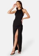 BUBBLEROOM Prissa Halterneck Gown Black XL