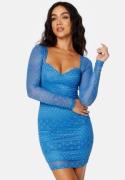 BUBBLEROOM Olina lace bustier dress Blue XS