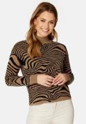 Happy Holly Parissa knitted sweater Zebra 36/38