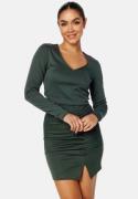 BUBBLEROOM Valentina mini skirt set Dark green XL