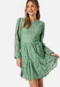 BUBBLEROOM Blanca lace dress Dusty green 38