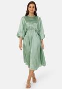 Bubbleroom Occasion Khrista Satin Dress Green M