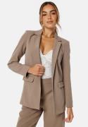 Pieces Bossy LS Loose Blazer Fossil S