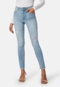 ONLY Onlblush Mid Skinny Ankle Denim Light Medium Blue Denim S/34