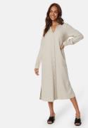 Happy Holly Nyla Linen Shirt Dress Light beige 48/50