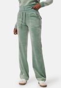 Juicy Couture Del Ray Classic Velour Pant Chinios Green S