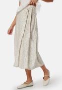 BUBBLEROOM Salma Viscose Wrap Skirt Offwhite/Patterned XS