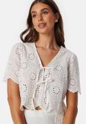 BUBBLEROOM Amela Broderie Anglaise Blouse White S
