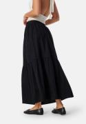 BUBBLEROOM Maxi Cotton Skirt Black XL