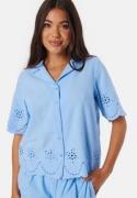 Pieces Pcalmina Embroidery Shirt Hydrangea S