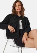 BUBBLEROOM Soft Short Jacket Black L