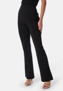 ONLY Onlfiona Flared Slit Pant Black XS