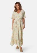 Object Collectors Item Objlorena New S/S LONG DRESS  Sandshell Aop:flower 40