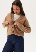 GANT Superfine Lambswool Cardigan Caramel Beige XL