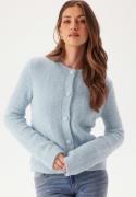 BUBBLEROOM Bouclé Cardigan Light blue XS