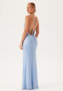 Bubbleroom Occasion Sequin Gown Light blue S