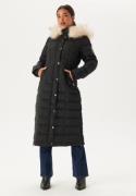 Chiara Forthi Champoluc Down Maxi Coat Black/Beige 44