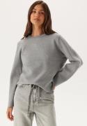 Object Collectors Item Objreynard Square Sleeve O-nec Light Grey Melange Detail:col M