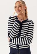 Object Collectors Item Objester Sli L/S KNIT CARDIGAN Sky Captain Stripes:cloud Danc L