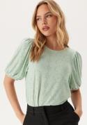 VILA Vikally O-neck 2/4 TOP - NOOS  Silt Green S