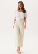 VILA Viemma High Waist wide button jeans Birch 34