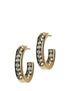 Andorra Earrings Mini Gold Accessories Jewellery Earrings Hoops Gold Edblad