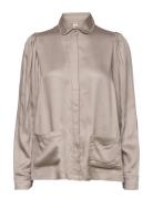 Rana Shirt Top Beige Underprotection