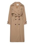 Onlchloe Trenchcoat Double B. Cc Otw Trenchcoat Frakke Brown ONLY