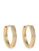 Elaine Small Ring Ear Accessories Jewellery Earrings Hoops Gold SNÖ Of Sweden