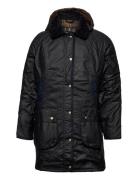 Barbour Bower Wax Jacket Outerwear Parka Coats Black Barbour