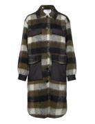 Slfmargon Wool Coat B Outerwear Coats Winter Coats Multi/patterned Selected Femme