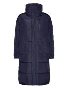 Hazekb Long Jacket Foret Jakke Navy Karen By Simonsen