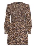 Berrit Colette Crepe Dress Kort Kjole Multi/patterned French Connection