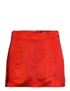 Rio Skirt Kort Nederdel Red Gina Tricot