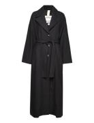 Odette Linen Outerwear Coats Winter Coats Black Brixtol Textiles