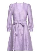 Mini Length Dress Kort Kjole Purple IVY OAK
