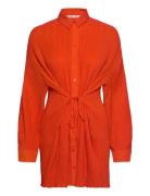 Fridah Shirt Dress 14643 Kort Kjole Orange Samsøe Samsøe
