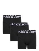 Sense Trunks 3-Pack Noos Jnr Night & Underwear Underwear Underpants Black Jack & J S