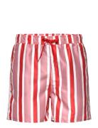 Swimwear Recycled Polyester Badeshorts Red Resteröds