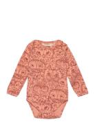 Sgbbob Owl L_S Body Bodies Long-sleeved Coral Soft Gallery